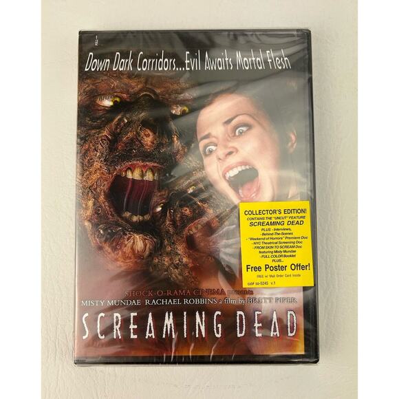 Screaming Dead (DVD, 2004) Misty Mundae Independent Horror Shock-o-rama Cinema - Picture 1 of 5